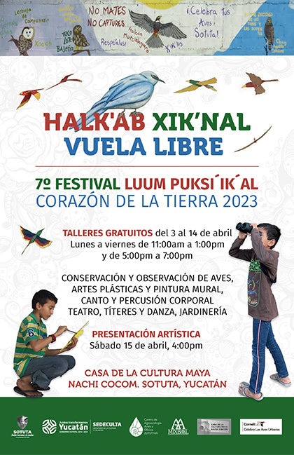 7° Festival de Semana Santa Luum Puksi´ik´al / Corazón de la Tierra - 2023 <small>“Halk´ab xik´nal / vuela libre”</small>